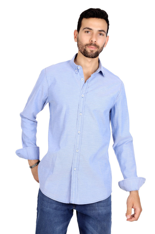 basic shirt|blue