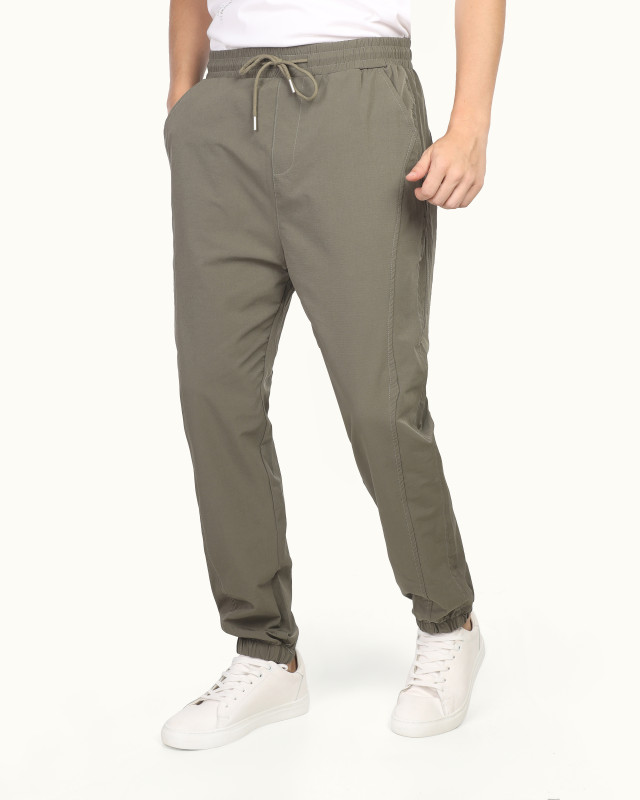 Basic ( Front Line ) Chino Jogger-army