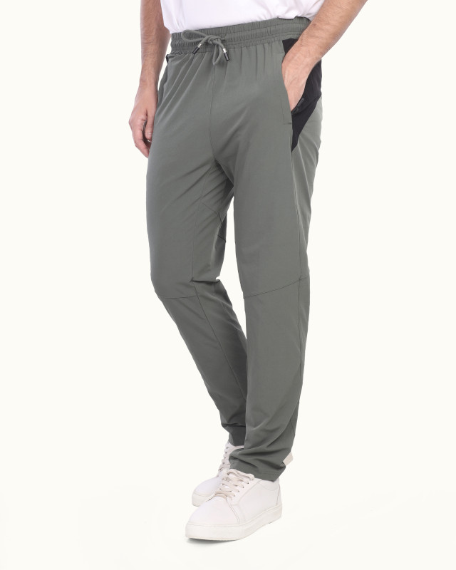 Front&Back ( 3 Zipper ) Sweatpants-d.green