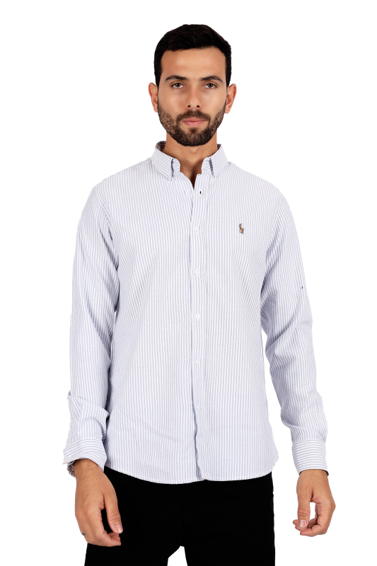 stripped(polo ralph)shirt| blue