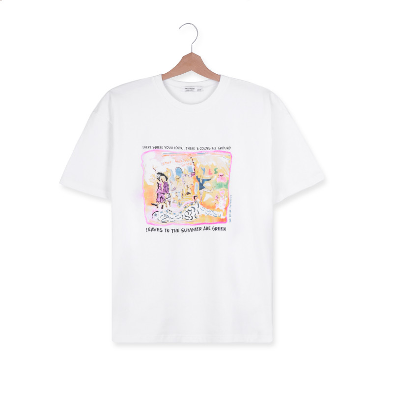 print(LEAVES)t-shirt-offwhite