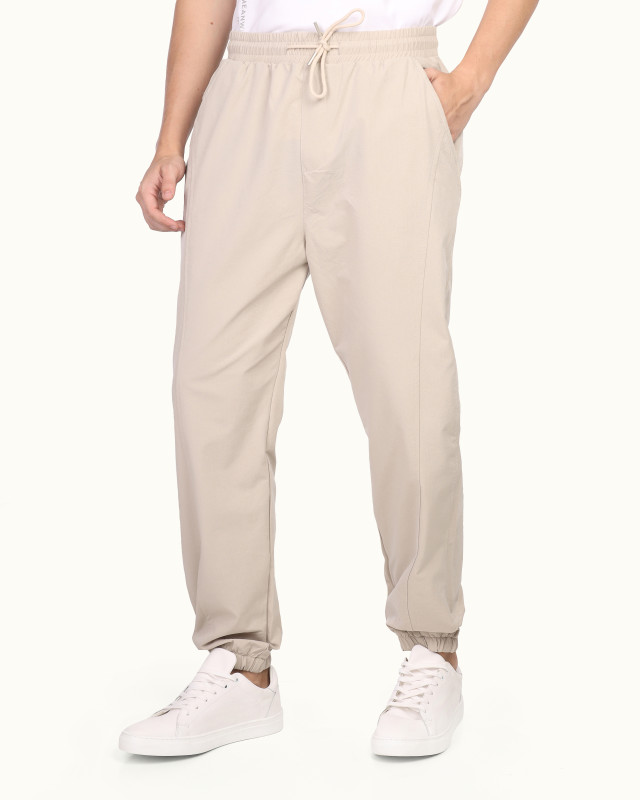 Basic ( Front Line ) Chino Jogger-beige