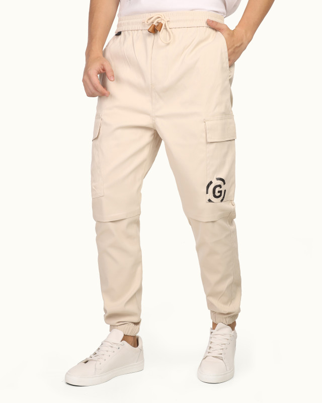Cargo ( G ) Chino Jogger-beige